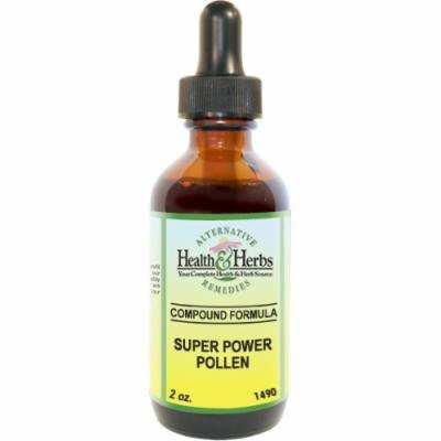 Alternative Health & Herbs Remedies Super Power Pollen, 1-Ounce Bottle (Pack of 2)
