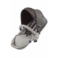 guzzie+Guss G+G 1+1 Gabriola Stroller 2nd Seat, Grey