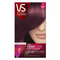Vidal Sassoon Pro Series London Luxe Hair Color Kit, 4RV Mayfair Burgundy