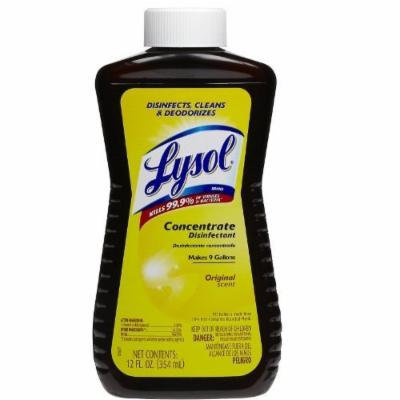 Lysol Concentrate Disinfectant, Original Scent. 12 Oz. (Pack of 6)
