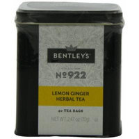 Bentley's Harmony Collection Tin, Lemon Ginger Herbal, 40 Count