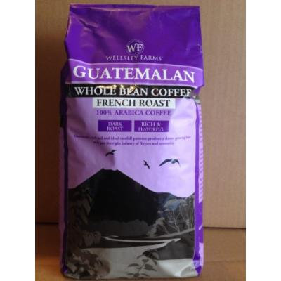 Wellsley Farms Guatemalan Whole Bean Coffee French Roast (1 Pack)
