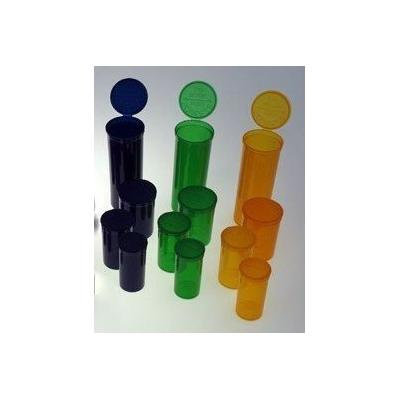 30 Dram Green Pop Top Pill Vials - Pack of 160