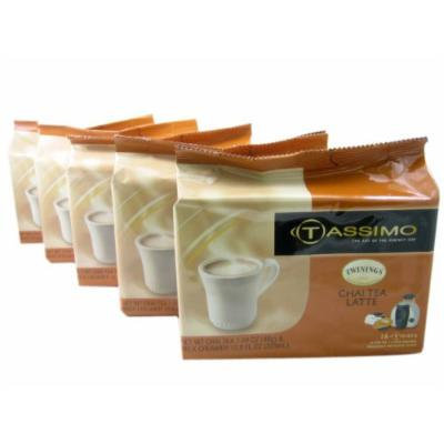 Tassimo T-Discs: Twinings Chai Latte T-Discs Pods (Case of 5 packages; 80 T-Discs Total)