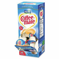 SCS Nestlé Coffee-mate - Liquid Creamer Tubs, French Vanilla - 50 Count
