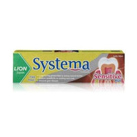 Systema Sensitive Toothpaste Plus Sodium Chloride , Swollen Gums, Bad Breath, Gum Disease ,Treatment of Gum Disease , Gum Protection Soothing Smooth Toothpaste 100g
