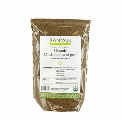 Banyan Botanicals Cardamom Powder - Certified Organic, 1 lb - Elettaria cardamomum - A common kitchen spice that supports healthy digestion