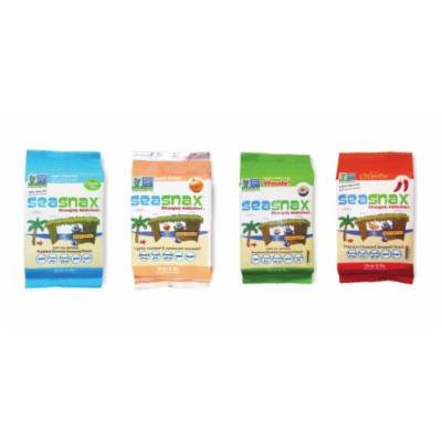 SeaSnax Grab and Go Variety Pack - Classic, Toasty Onion, Spicy Chipotle and Wasabi - 1 each