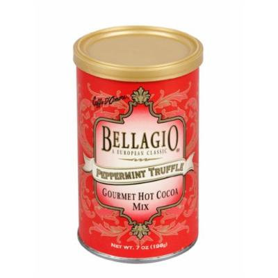 Bellagio Peppermint Truffle Cocoa, 7-Ounce (Pack of 4)