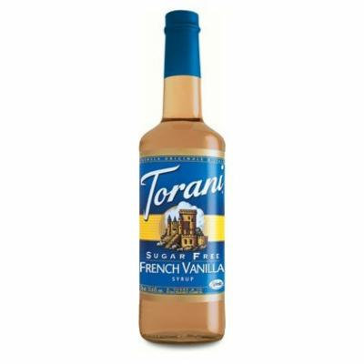 Torani Sugar Free French Vanilla Syrup (1 Single 750 ml bottle)