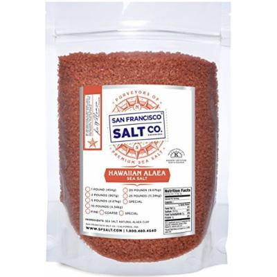 Traditional Alaea Hawaiian Red Sea Salt (10lb bag Coarse Grain)