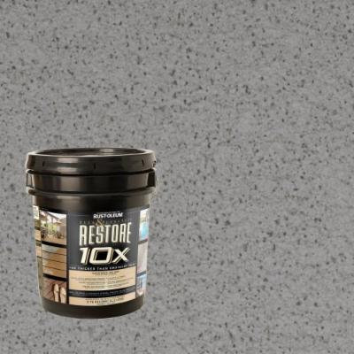 Restore 46526 Deck and Concrete Resurfacer, 4-Gallon, Grainsboro