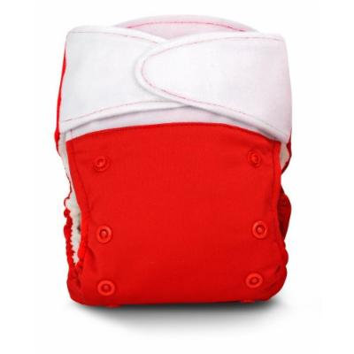 BabyKicks Basic Cloth Diaper Hook and Loop Closure, Poppy