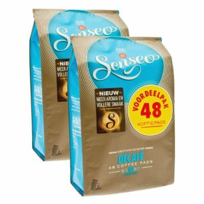 Senseo Coffee Pods - 48 Pods - Different Flavor - Imported From Netherlands (Decaffeinated, 96)