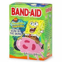 Band-Aid - Children's Adhesive Bandages, SpongeBob SquarePants, Assorted Sizes 20 ea