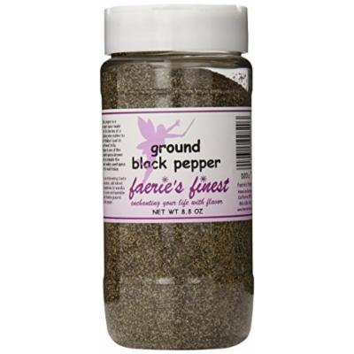 Faeries Finest Ground Black Pepper, 8.80 Ounce
