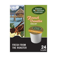 Green Mountain French Vanilla DECAF Coffee (2 Boxes of 24 K-cups)