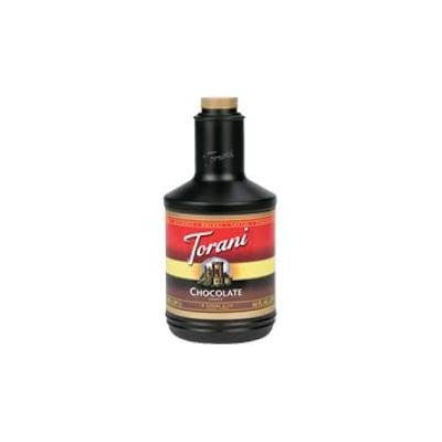 Torani Chocolate Sauce (1 Single 64 Ounce Bottle-Half Gallon-1.89-liter bottle)
