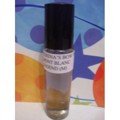Men Premium Quality Fragrance Body Oil Roll On - similar to Mont Blanc Legend