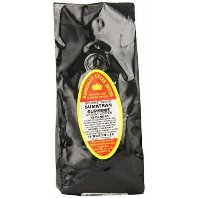 Marshalls Creek Spices Gourmet Ground Coffee, Sumatran Supreme, 12 Ounce