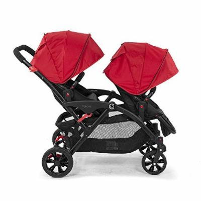 Contours Options Tandem Baby Stroller - Red
