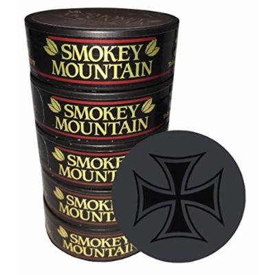 Smokey Mountain Snuff - 5 Cans - Includes Free DC Skin Can Cover (Classic)
