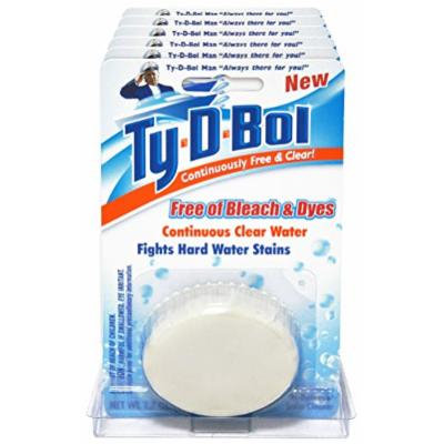 Ty-D-Bol Free and Clear Toilet Bowl Cleaner Tablet (6)