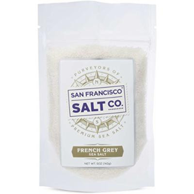 French Grey Sea Salt, pure & natural sea salt from France (5oz Pouch)