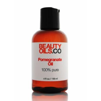 BEAUTYOILS.CO Pomegranate Seed Oil Moisturizer - 100% Pure Cold Pressed Beauty Face Oil (4 fl oz)