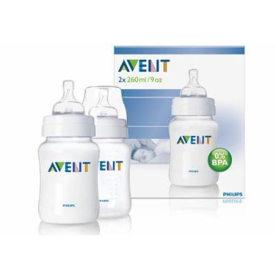 Philips Avent Airflex 260ml 9oz Pp Classic Baby Bottles Scf683/27 Twin 2 Pack Best Quality Original From United Kingdom Fast Shipping