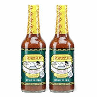 The Pepper Plant Chunky Garlic Hot Pepper Sauce 2-pack