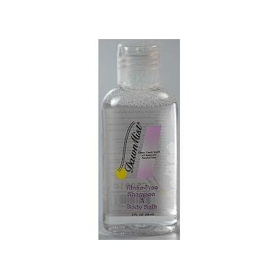Dawn Mist Rinse-Free Shampoo and Body Bath (2- 8 oz Bottles)