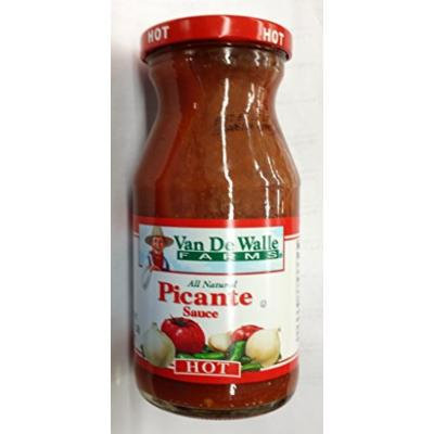 Van De Walle Farms All Natural Picante Sauce 16 Oz (Pack of 3) (Hot)