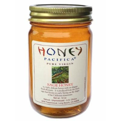 Honey Pacifica Sage Raw Honey, 16 oz