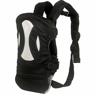 Beddinginn Comfortable Four Carry Ways Front and Back 3-12 Months Baby Carriers (Black)