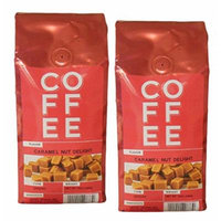 Caramel Nut Delight Ground Coffee 12oz Bags 2 Pack