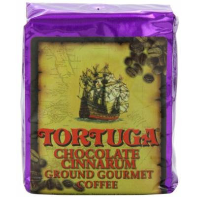 Tortuga Chocolate Cinnarum Gourmet Ground Coffee, 8 Ounce Bag