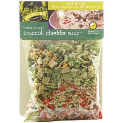 Frontier Soups Homemade In Minutes Virginia Blue Ridge Broccoli Cheddar Soup, 4.25-Ounce Bags (Pack of 4)