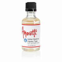 Amoretti Italian Hazelnut Liqueur Type Extract, 2 Fluid Ounce