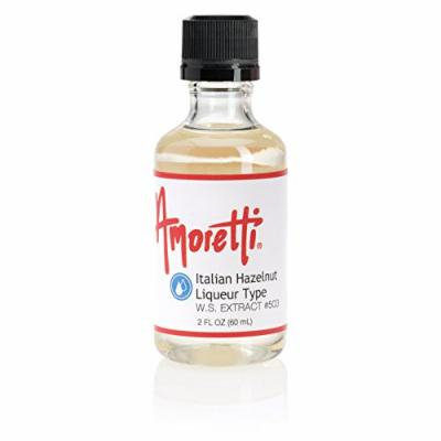 Amoretti Italian Hazelnut Liqueur Type Extract, 2 Fluid Ounce