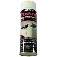 Kirby Zipp Foam Carpet/fabric/upholstery/stairs/car Cleaner 16 Oz. Aerosol Spray