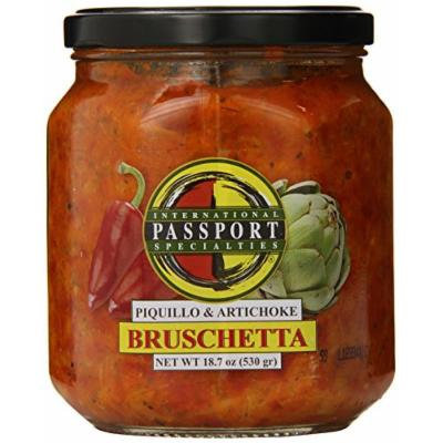 Passport Bruschetta, Artichoke and Piquillo Pepper 18.7 Ounce (Pack of 6)