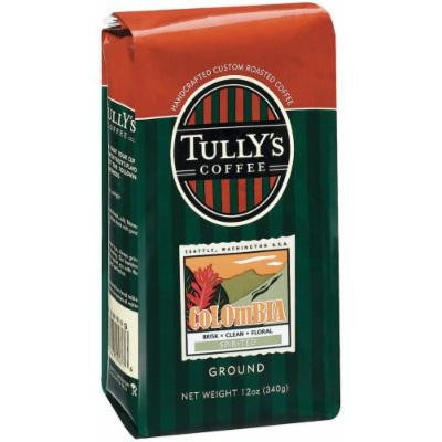 Tully's Coffee Colombian, Ground , 12 Ounce Bags (Pack of 3)