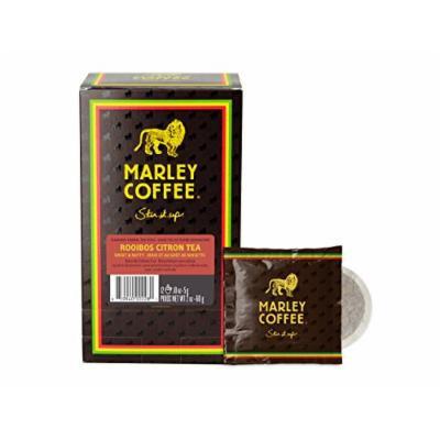 Marley Coffee and Tea, Rooibos Citron Tea Pods, 12 Count