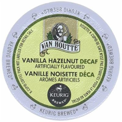 Van Houtte DECAF FLAVORED Coffee * HAZELNUT DECAF * Light Roast - includes 48 K-Cups for Keurig Brewers