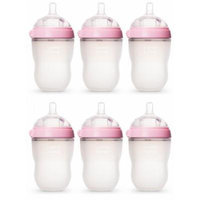 Comotomo Natural Feel 8oz. Bottle 6 Pack - Pink