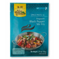 ASIAN HOME GOURMET Hot Spice Paste for Singapore Black Pepper Stir Fry 1.75 Ounce (Pack of 3)