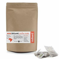 Milliard 100% Organic Yerba Mate Tea 15 Bags - Peach Flavor