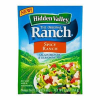 Hidden Valley the Original Ranch Spicy Ranch Dressing and Seasoning Mix 1 Oz (Pack of 6)