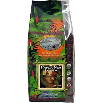 Camano Island Coffee Roasters, Organic Papua New Guinea Light Roast, Whole Bean, 2 Lb